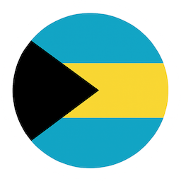 Bahamas Circle Flag