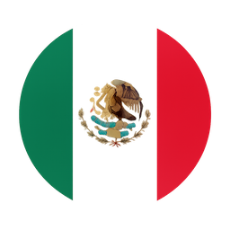 Mexico Circle Flag