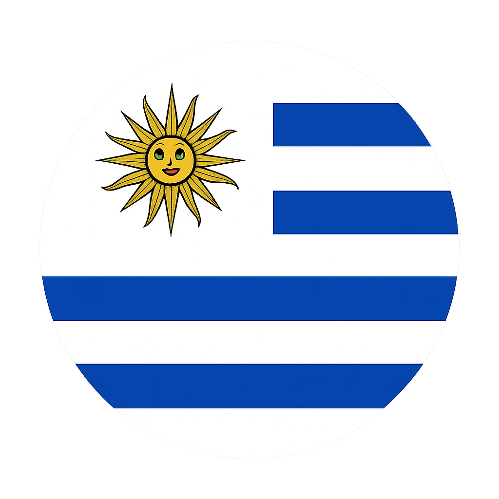 Uruguay Circle Flag